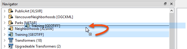 Changing writer order